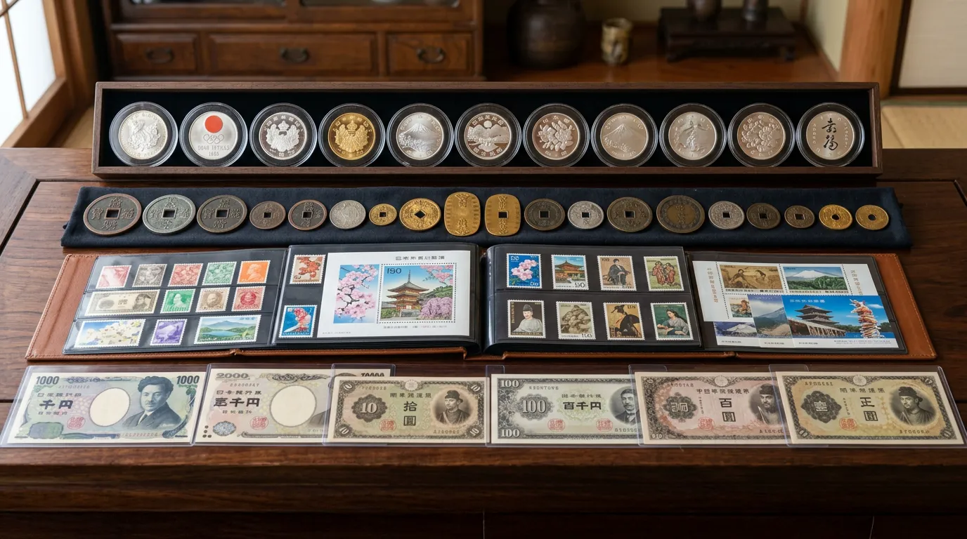 記念硬貨・古銭・切手